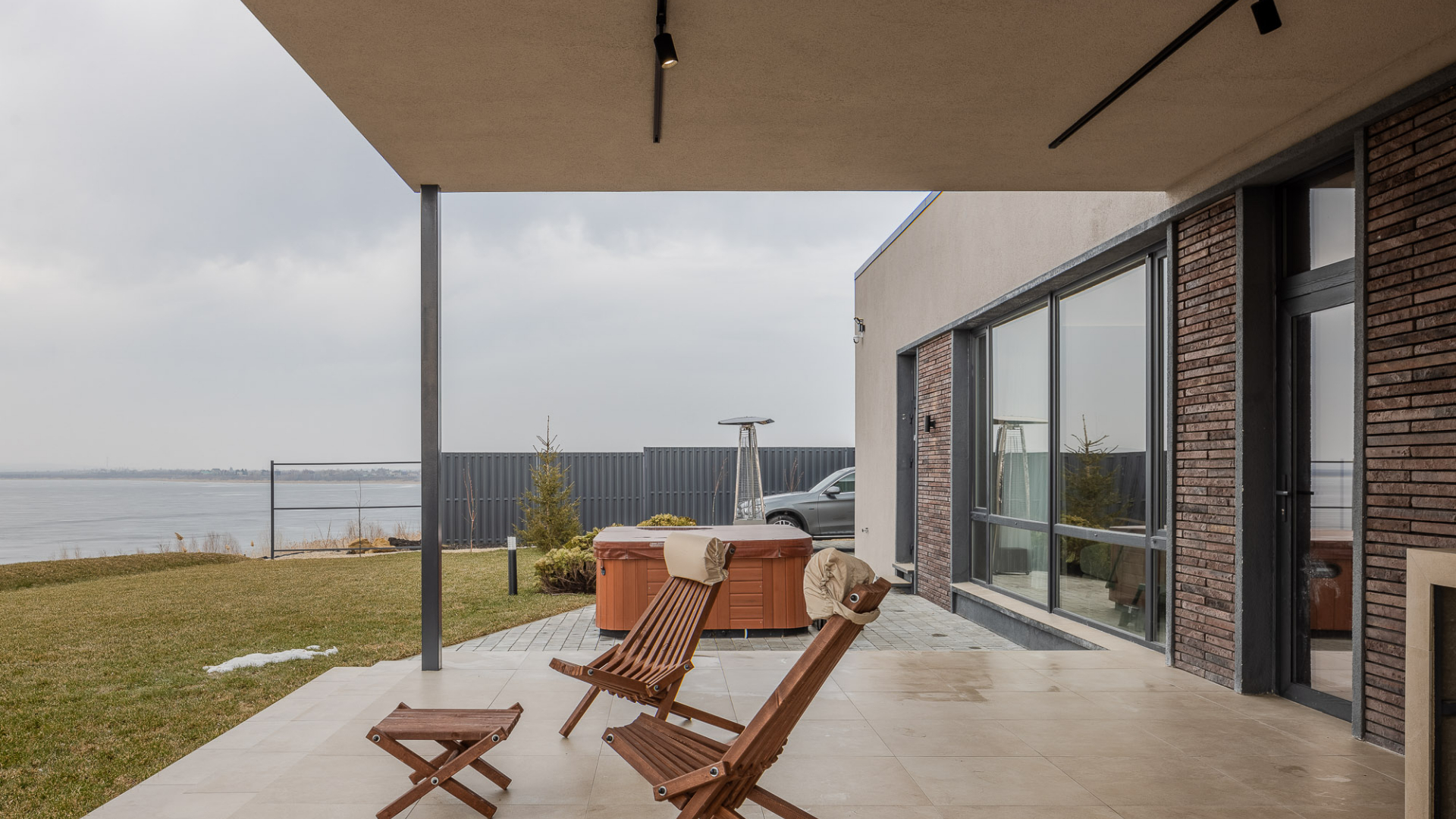 Дом на волжском склоне в Саратове