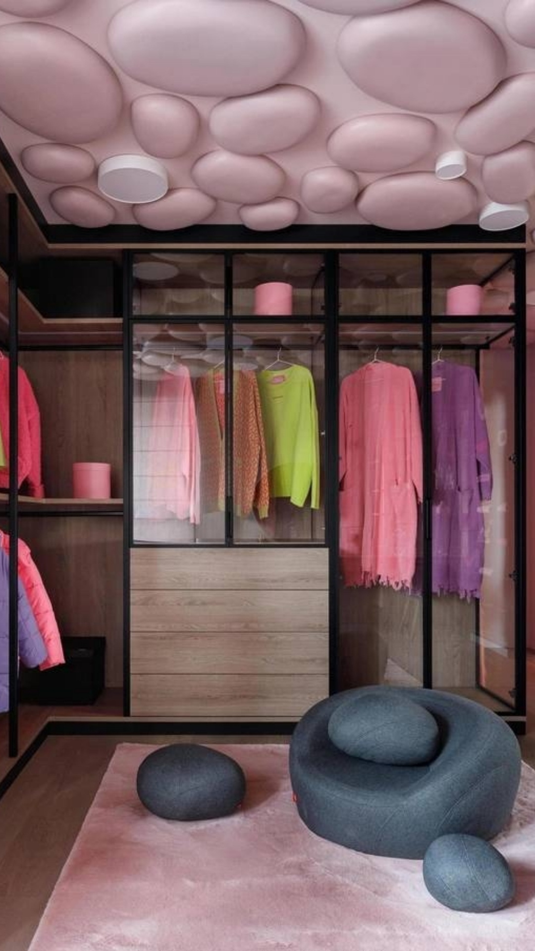 Яркая квартира 80 м² для блогера в Москве