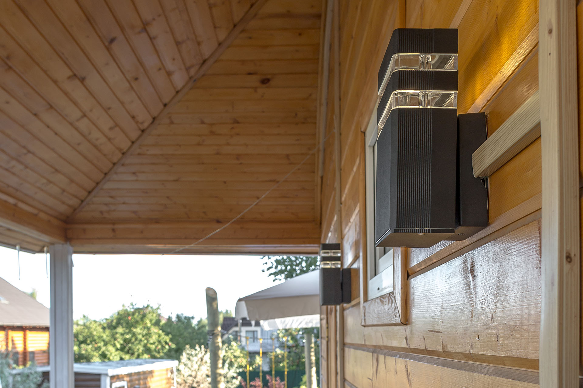 Сад с веревочным парком