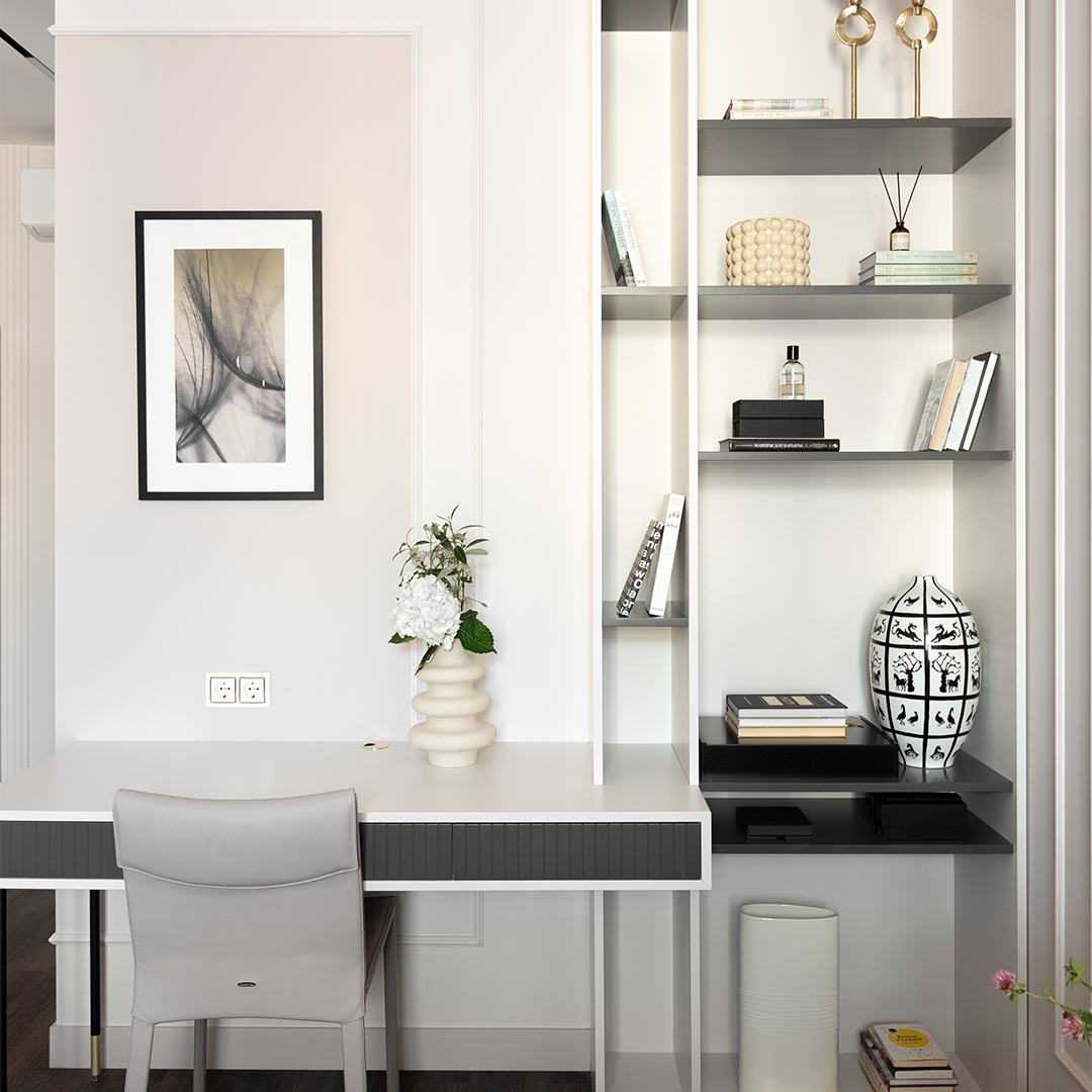 Квартира с яркими акцентами в ЖК «Сосновка»