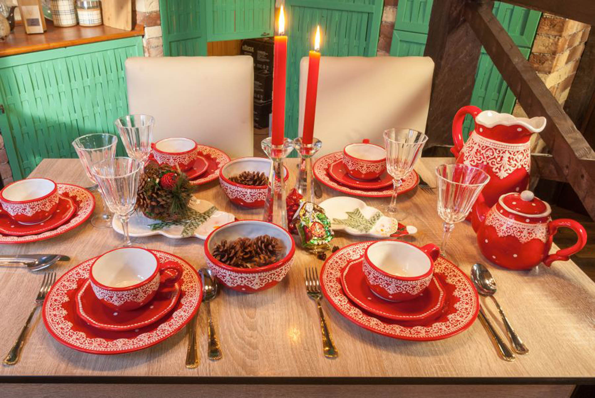 Студия в деревенском стиле