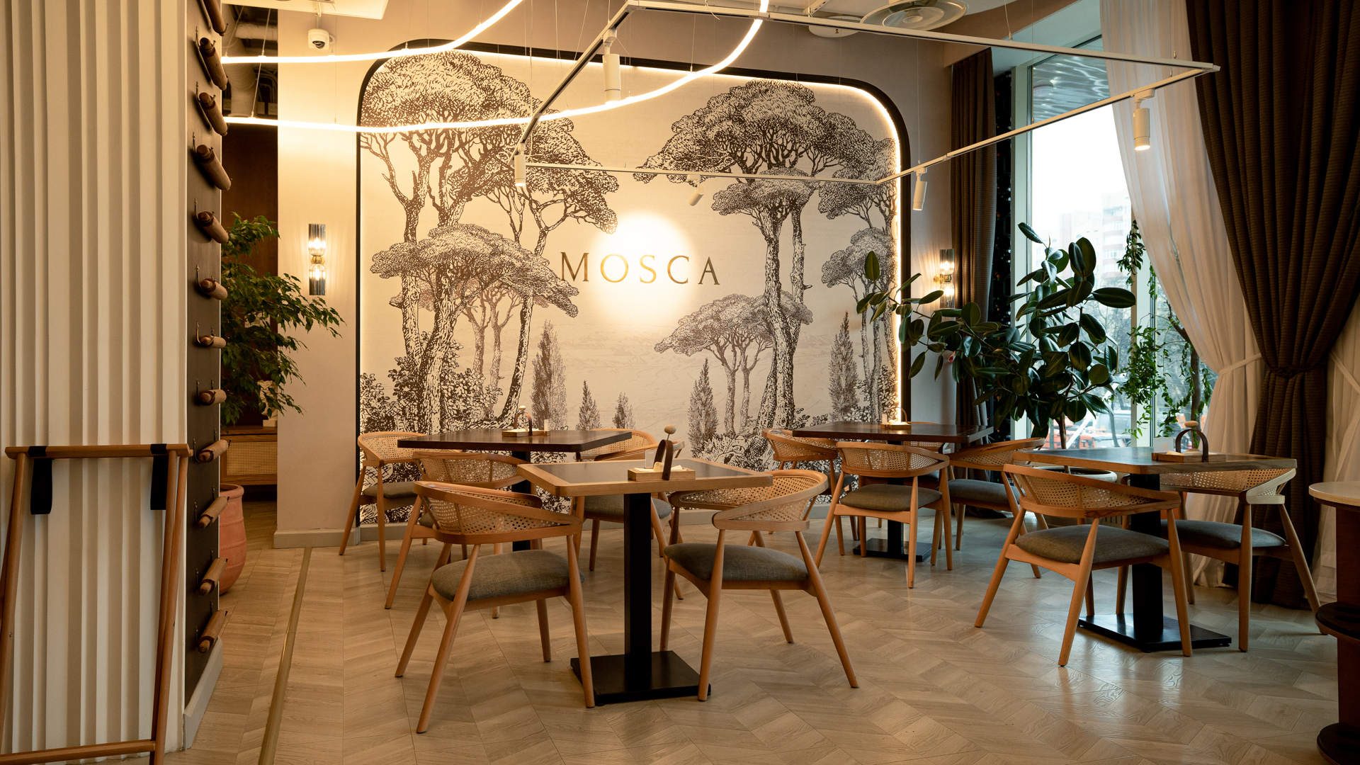 Итальянский ресторан Mosca в Москве