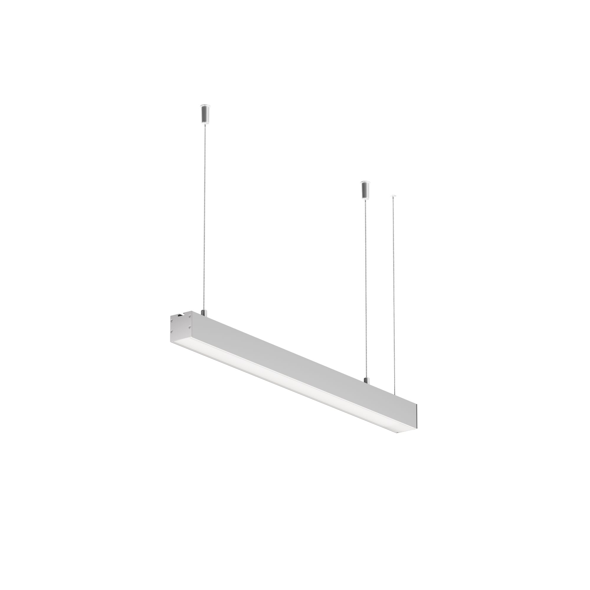 Линейный светильник подвесной 4000K 35x35 10 Вт (Серебро, 500 мм) LL312002