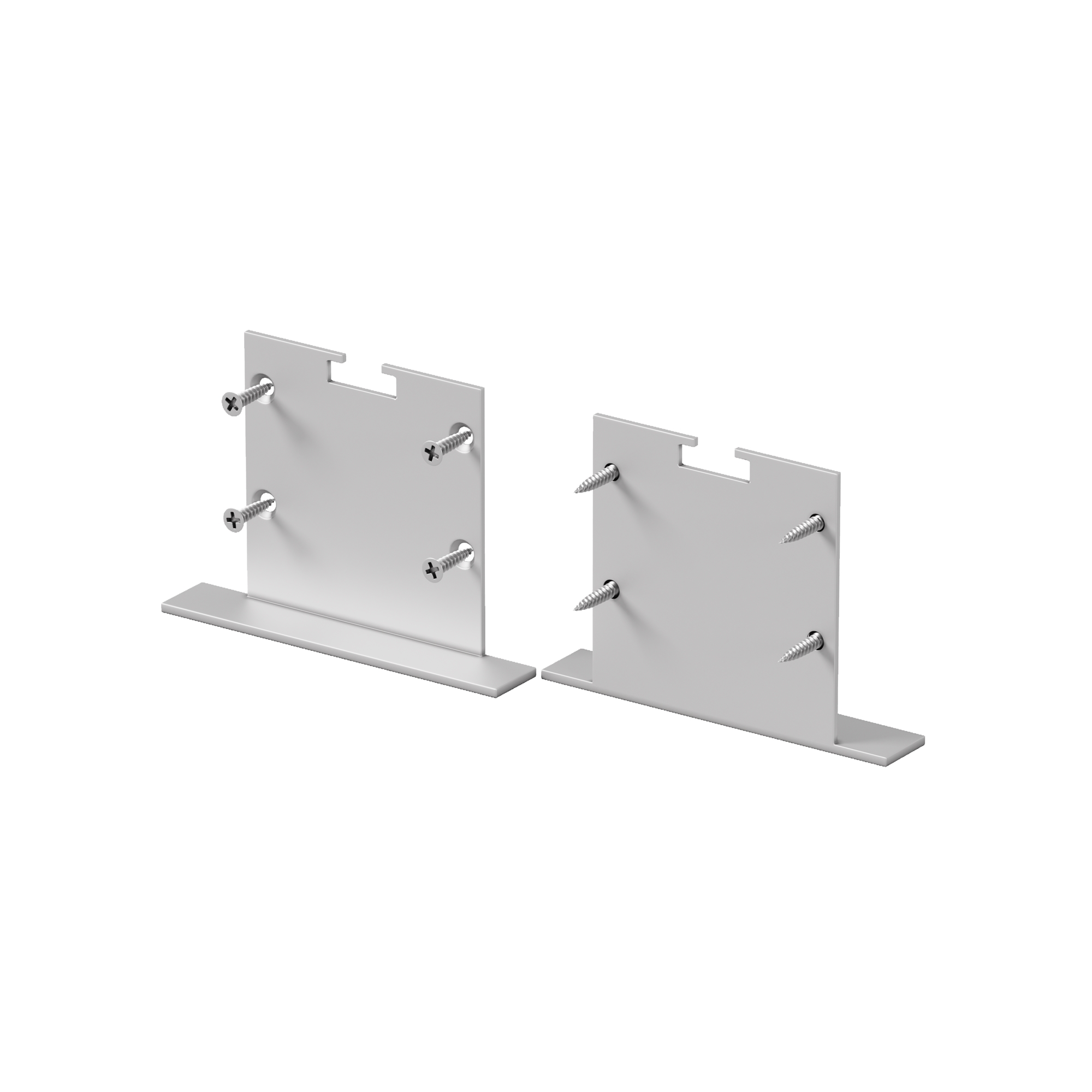 Комплект заглушек (для профиля 50x35) 2 шт., ALM-5035T-S-EC 642034