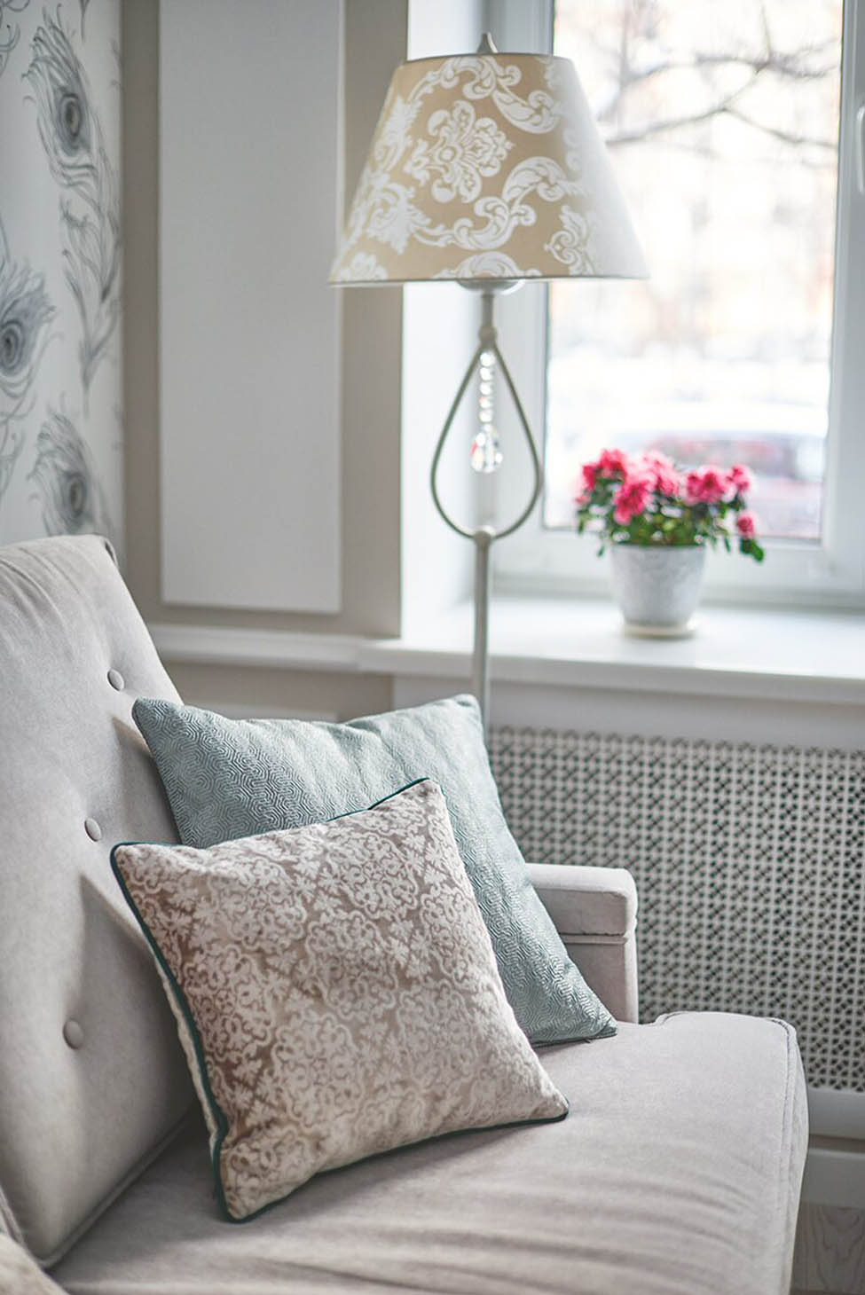 Светильники Maytoni в проекте в стиле ар-деко