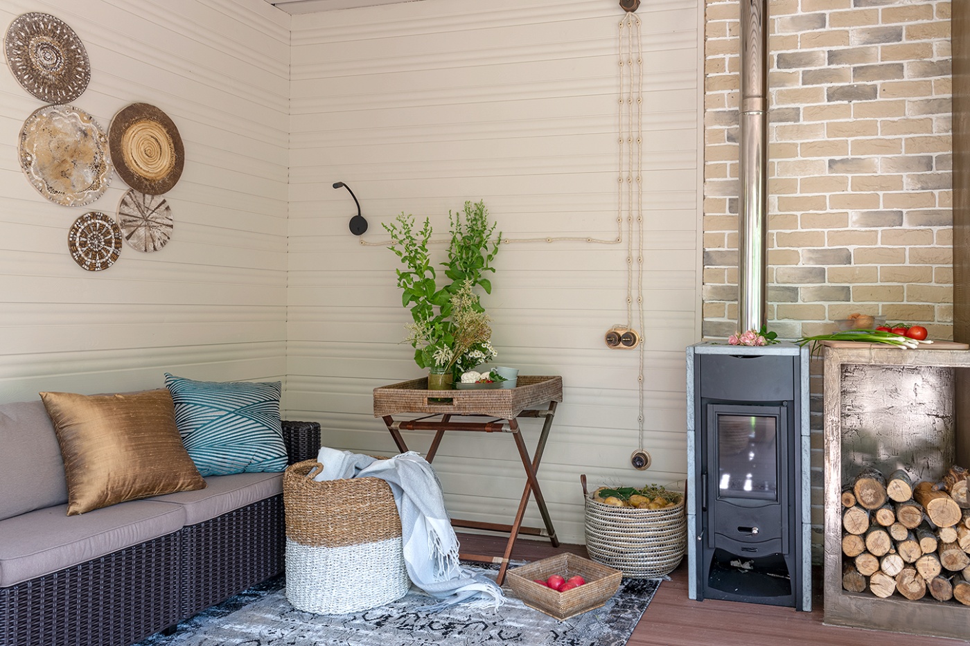 Беседка "Под Абажуром" с моделями Maytoni Technical