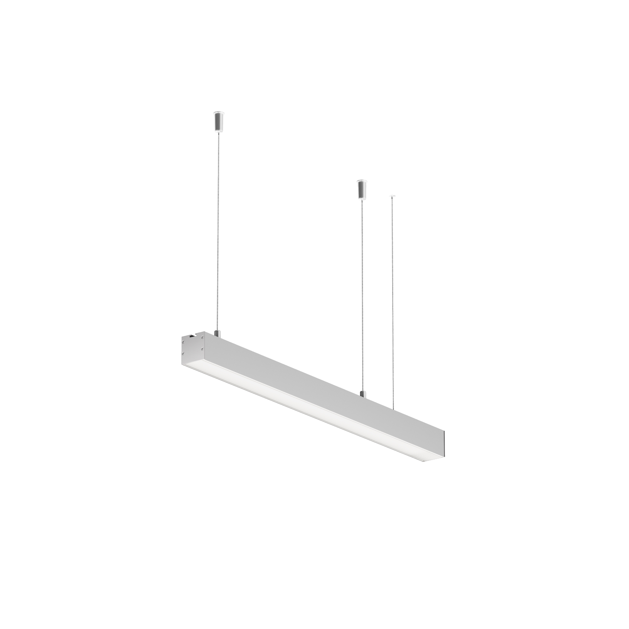 Линейный светильник подвесной 3000K 35x35 10 Вт (Серебро, 500 мм) LL312001