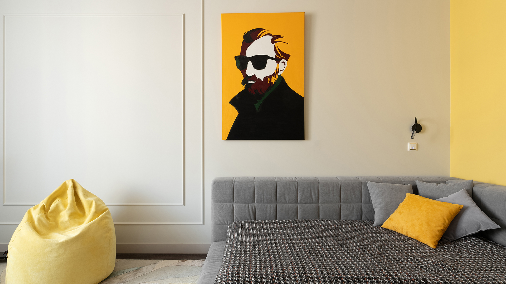 Квартира с яркими акцентами в ЖК «Сосновка»