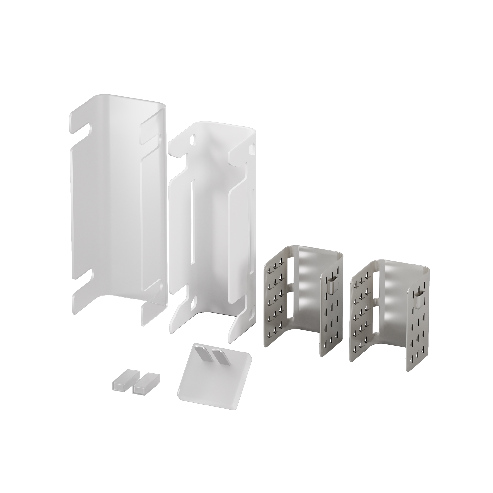 Двусторонний коннектор питания для гибкого неона 17х12 мм