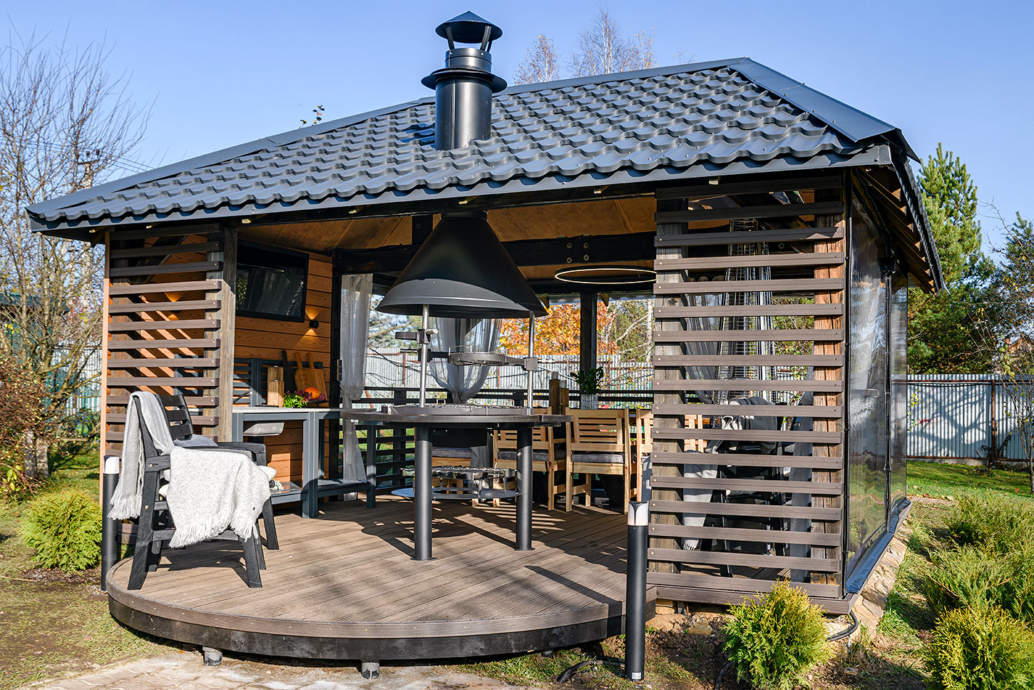 Освещение беседки в ТВ-проекте "На Дачу!"