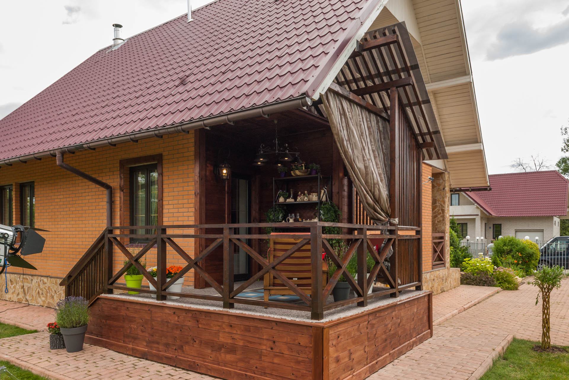 Альпийский дух на веранде